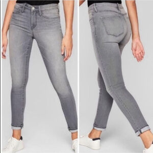 Athleta Skinny Jeans Sculptek Stretch Grey Gray Wash Athleisure 6 T